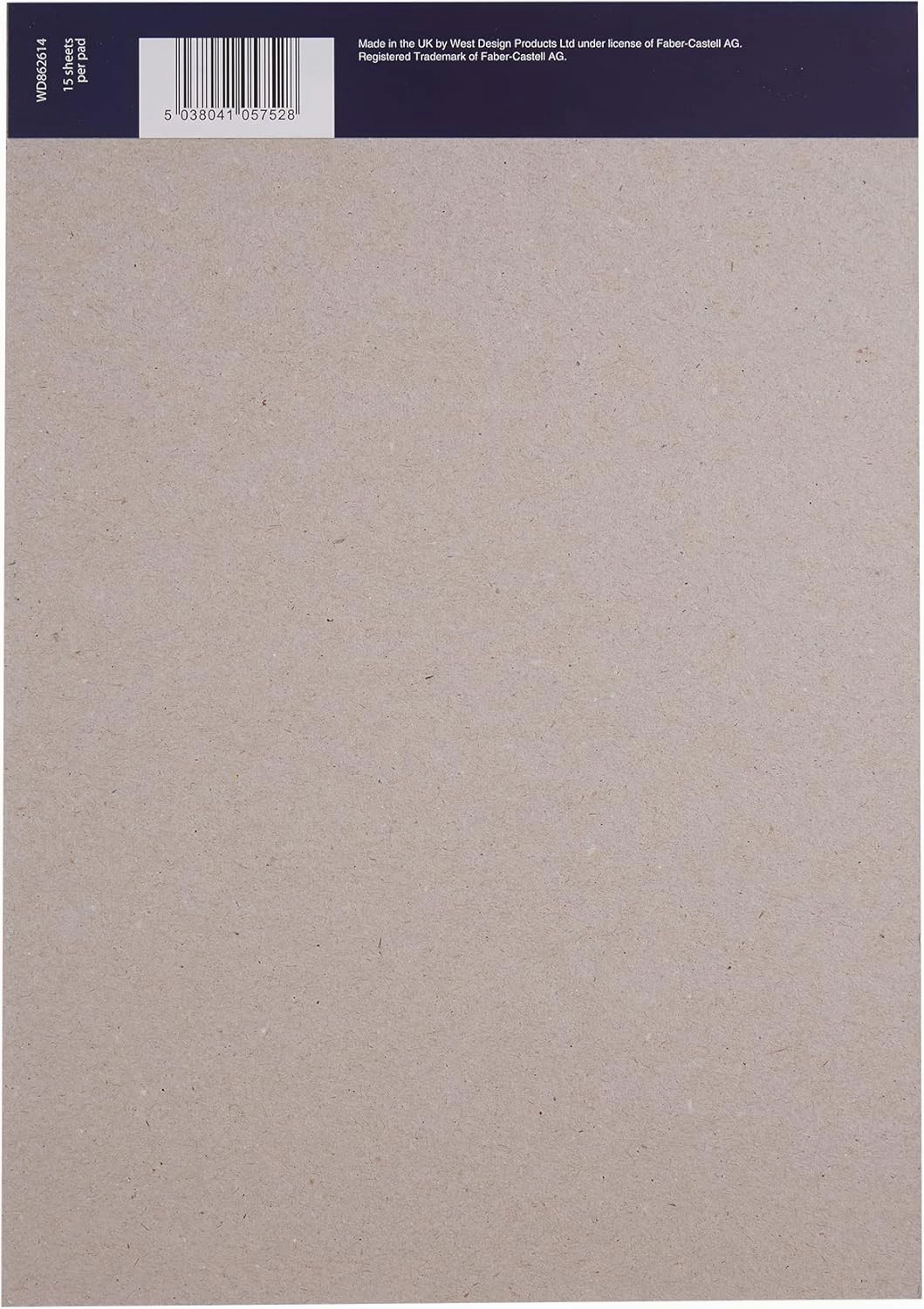 Faber-Castell Creative Studio Acrylic Paint Pad, A4, Acid Free Gummed Paper, 240 GSM, 15 Sheets For Acrylic Painting, Arts, Craft, Home And School