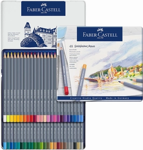 Faber-Castell Creative Studio Goldfaber Watercolor Pencils (48Count)