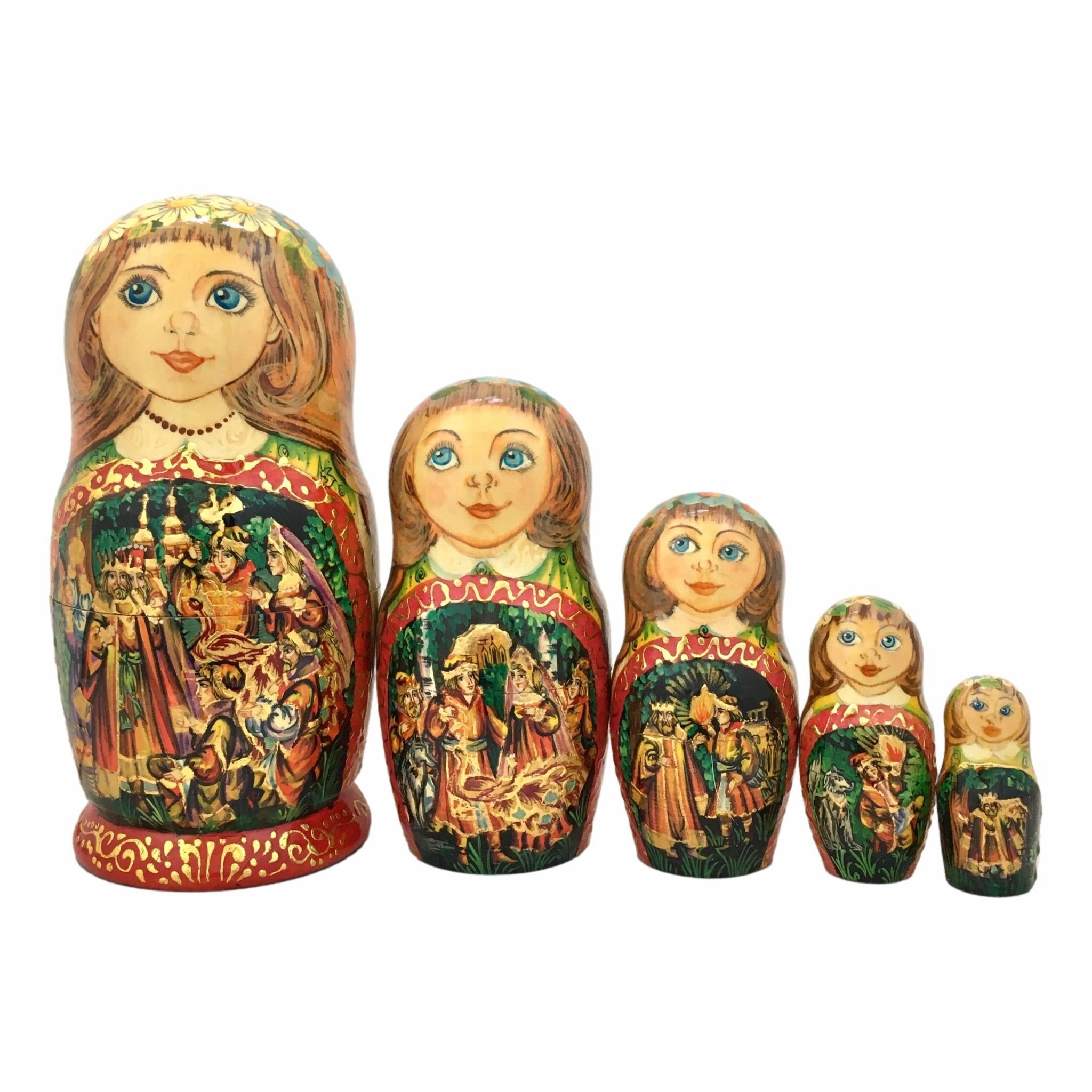 FairyTale Russian Nesting Dolls Firebird
