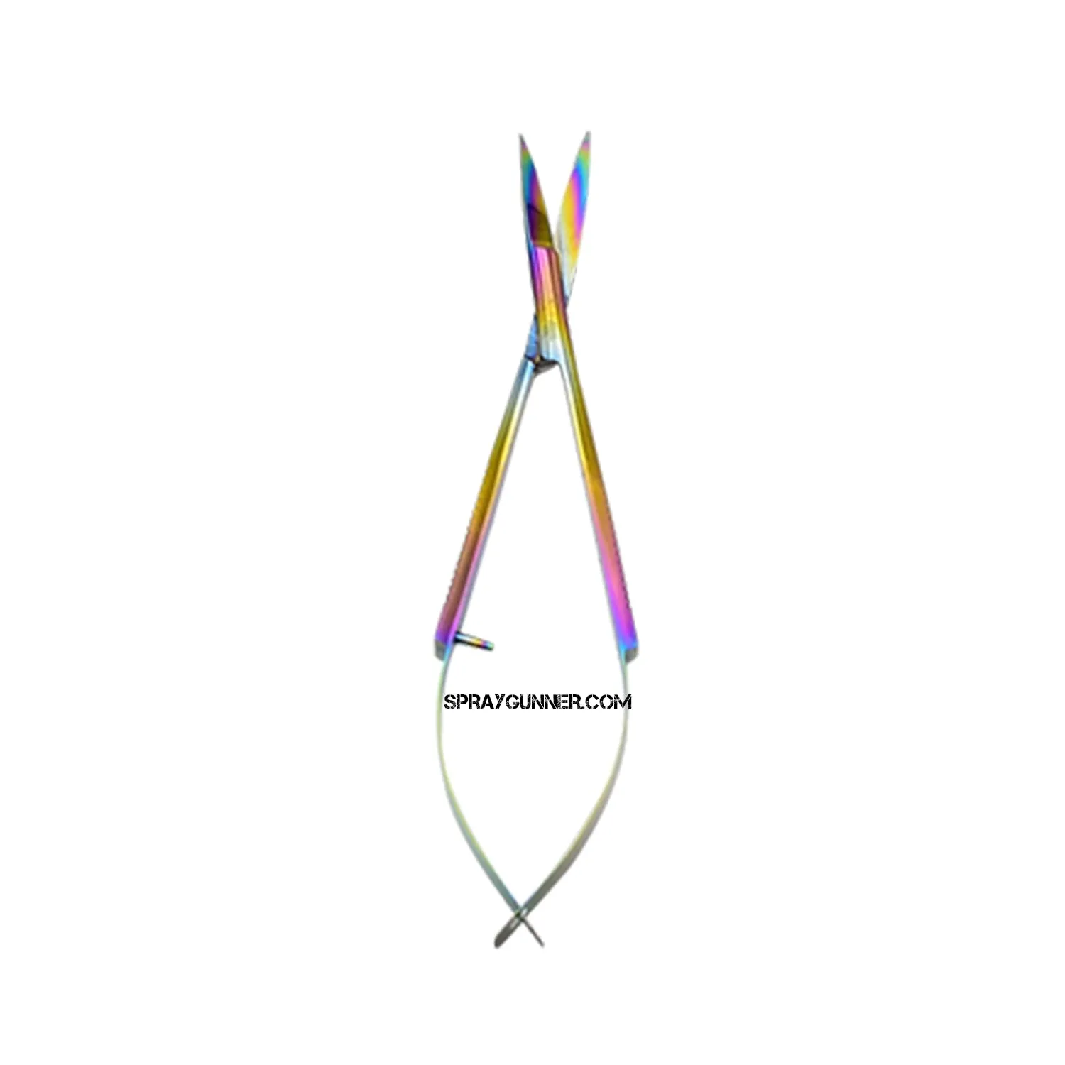 FAMORE EZ Snip Micro Serrated Titanium Coated Curved Blade (738T)