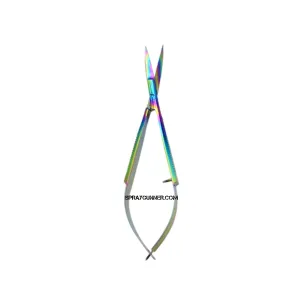 FAMORE EZ Snip Micro Serrated Titanium Coated Curved Blade (738T)