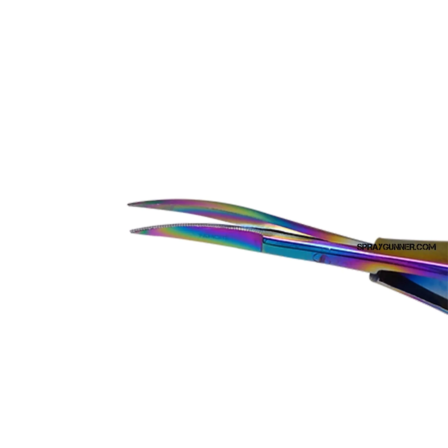 FAMORE EZ Snip Micro Serrated Titanium Coated Curved Blade (738T)