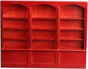 FAVOMOTO 1pc Mini Display Cabinet for Dollhouse Creative Miniature Bookcase Model Color for Collectors and Home Decoration Mini Furniture Accessory