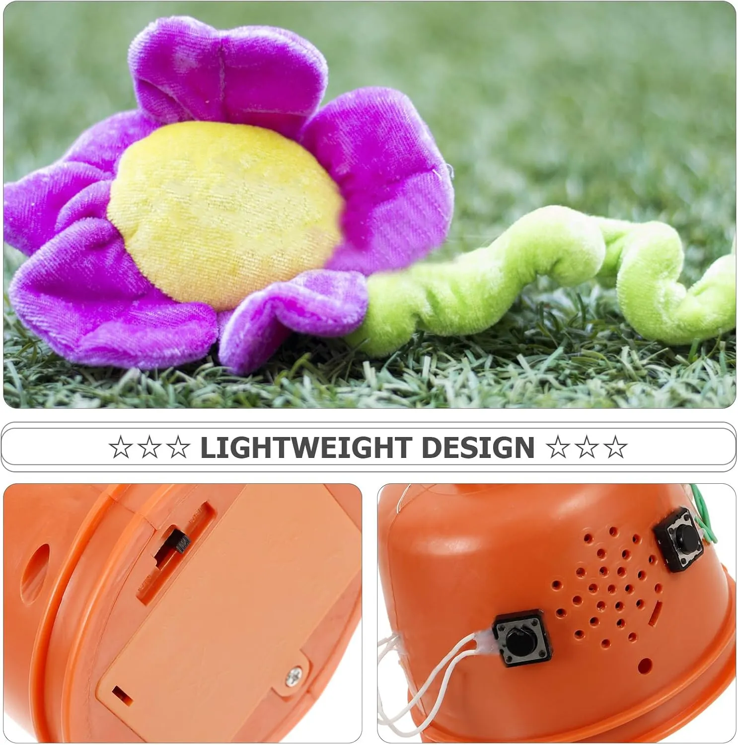 FAVOMOTO 3PCS Dancing Movement Cactus, Replaceable Movement Dancing Toy Movements DIY Funny Toys Household Electronic Component for Cactus School Supplies Electronic Components