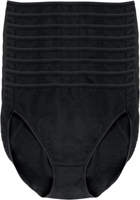 Felina Cotton Modal Hi Cut Panties - Sexy Lingerie Panties for Women - Underwear for Women 8-Pack