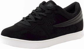 Fila Men's Court 13 Low Sneaker,Black/wht,8.5