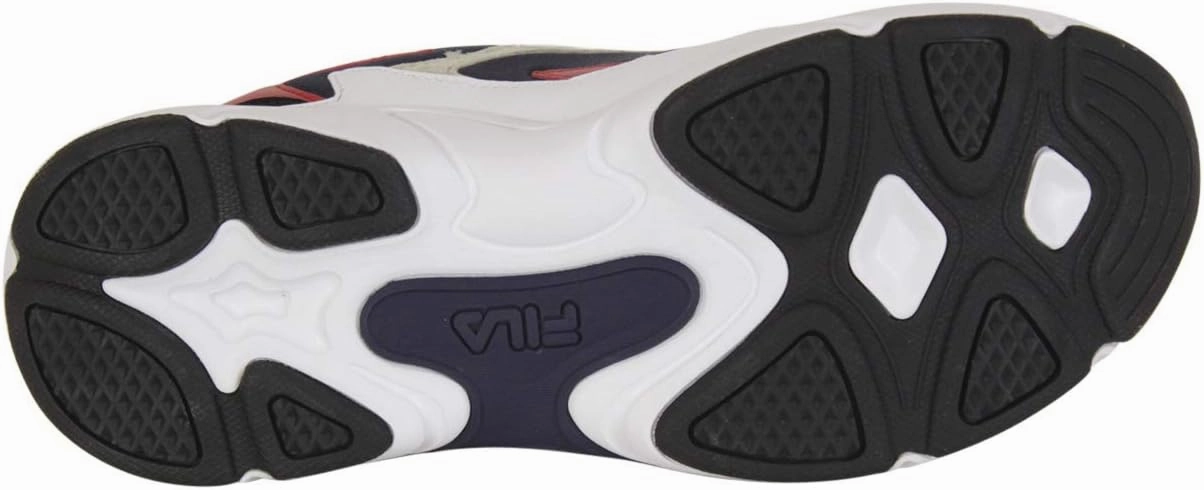 Fila Men's Luminance Black/Castlerock/Gardenia Sneakers Shoes