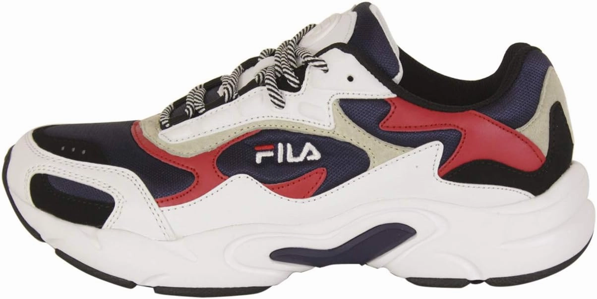Fila Men's Luminance Black/Castlerock/Gardenia Sneakers Shoes
