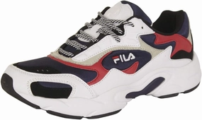 Fila Men's Luminance Black/Castlerock/Gardenia Sneakers Shoes