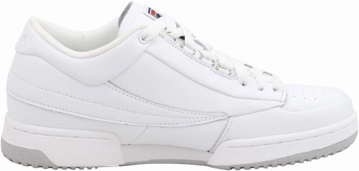 Fila Men's T-1-Mid-Premio White/White/V Blue High Top Sneakers Shoes