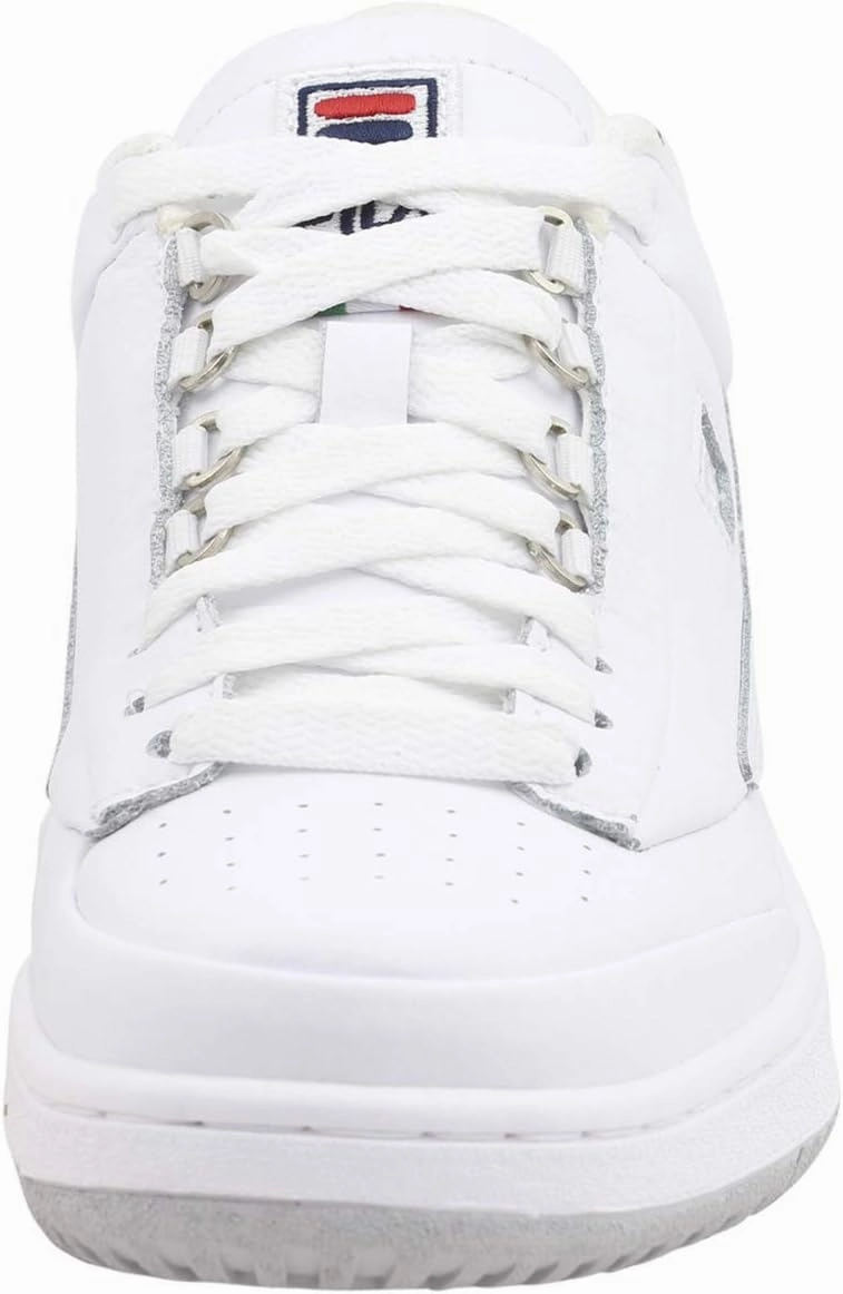 Fila Men's T-1-Mid-Premio White/White/V Blue High Top Sneakers Shoes