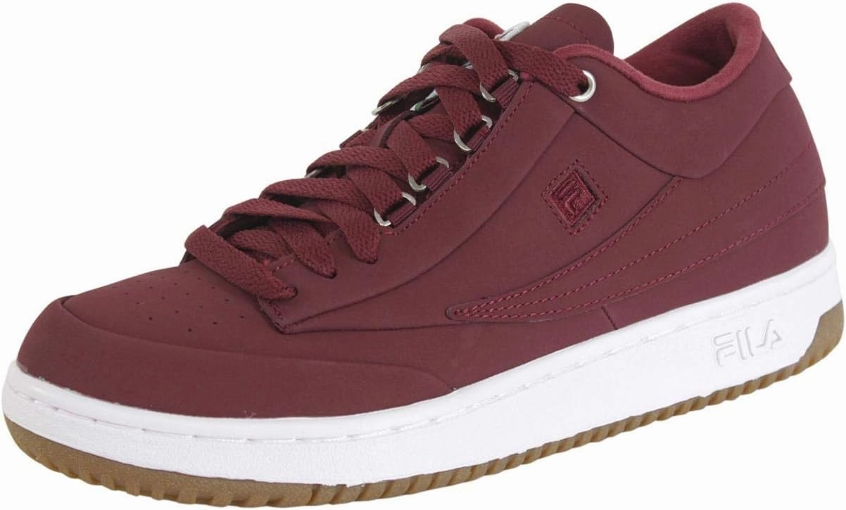 Fila Men's T-1-Mid-Primo Tibetan Red/White/Gum Sneakers Shoes Sz: 13