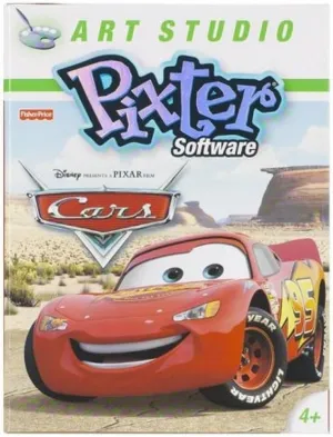 Fisher-Price Pixter Color Creativity ROM - Cars