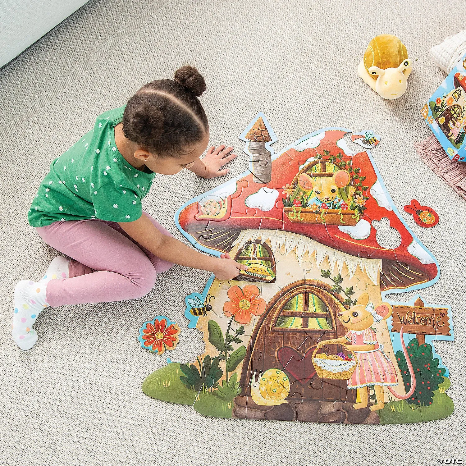 Floor Puzzle Mouse House 41 Pieces