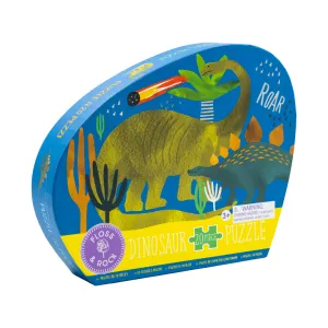 Floss & Rock Dinosaur Shaped Jigsaw 20pc Puzzle Dinosaur toy Cognitive Developmental Toys for Toddlers 3yrs 
