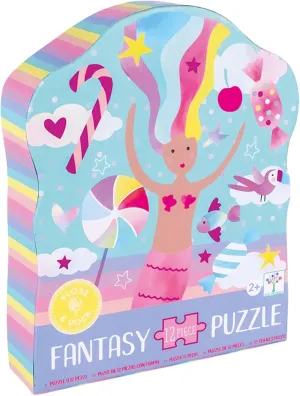 Floss and Rock Fantasy 12 Piece Shaped Jigsaw with Shaped Box, Puzzle Measures 9 x 14.7 Inches, Toys and Games, 49P6088