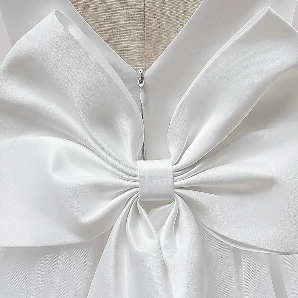 Flower Girls Dress Little Kids Fluffy Dress for Wedding Guest Party Birthday Girls' Special Occasion Dresses