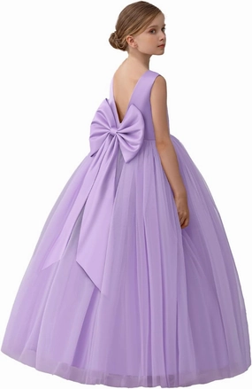 Flower Girls Dress Little Kids Fluffy Dress for Wedding Guest Party Birthday Girls' Special Occasion Dresses