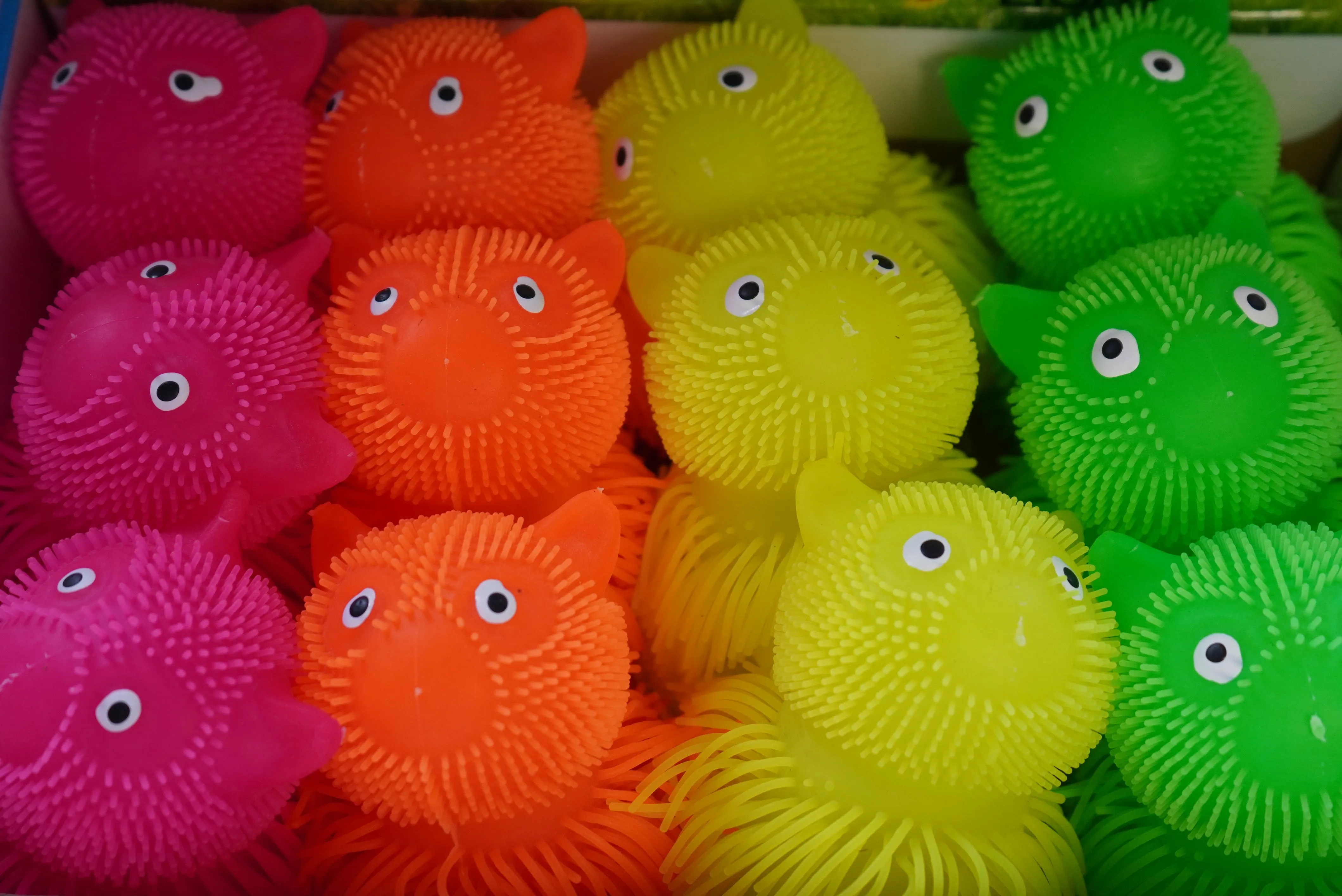Fluffy Animal Stress Ball (12/Box)