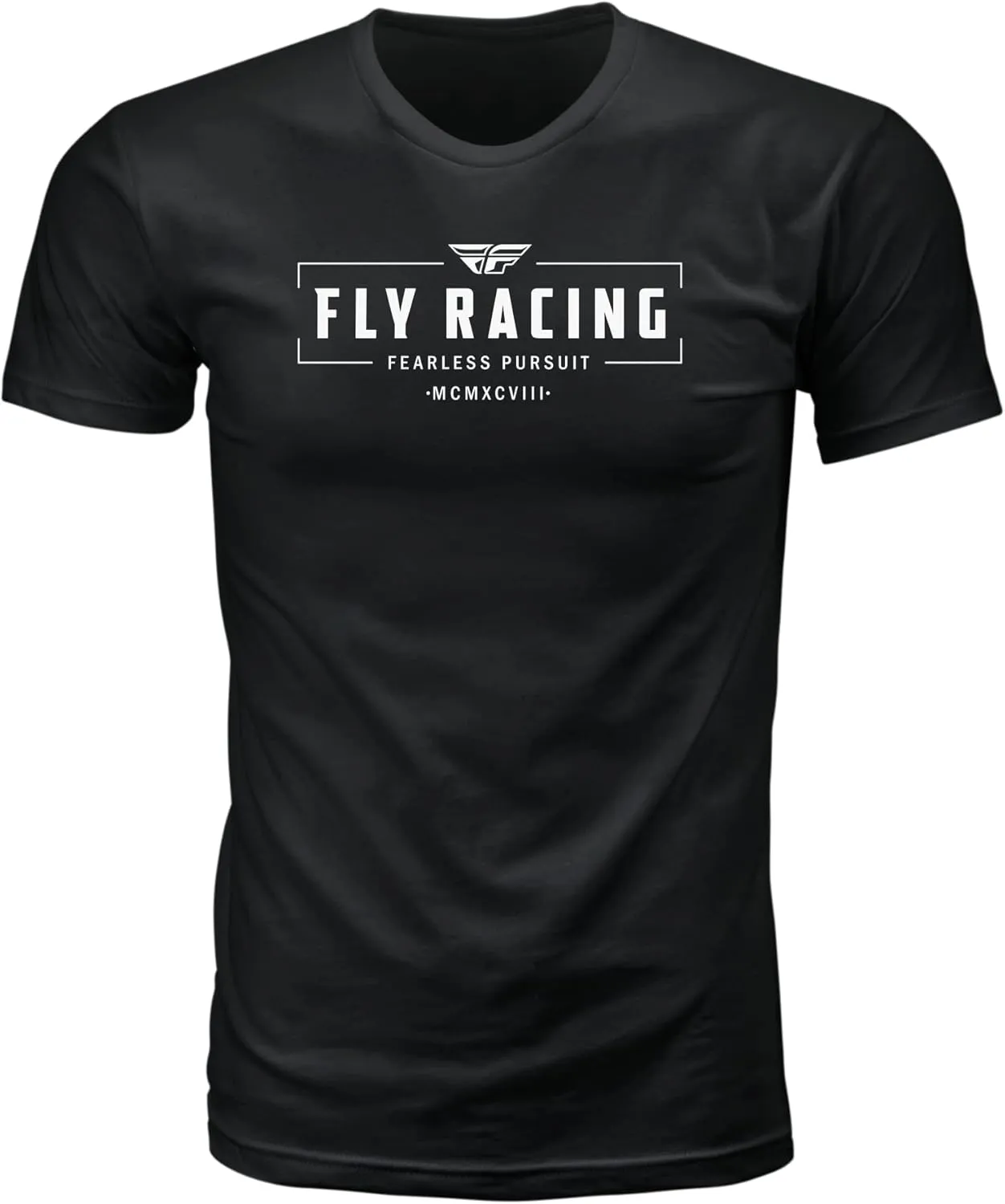 Fly Racing 352-00602X Fly Motto Tee Black 2X