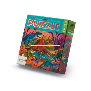 Foil Puzzle 60pc Dazzling Dinos