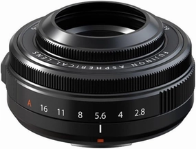 FUJIFILM X Replacement Lens FUJINON Monofocal Pancake 27mm F2.8 Dustproof Splashproof Low Temperature Resistant Aperture Ring F XF27MMF2.8 R WR
