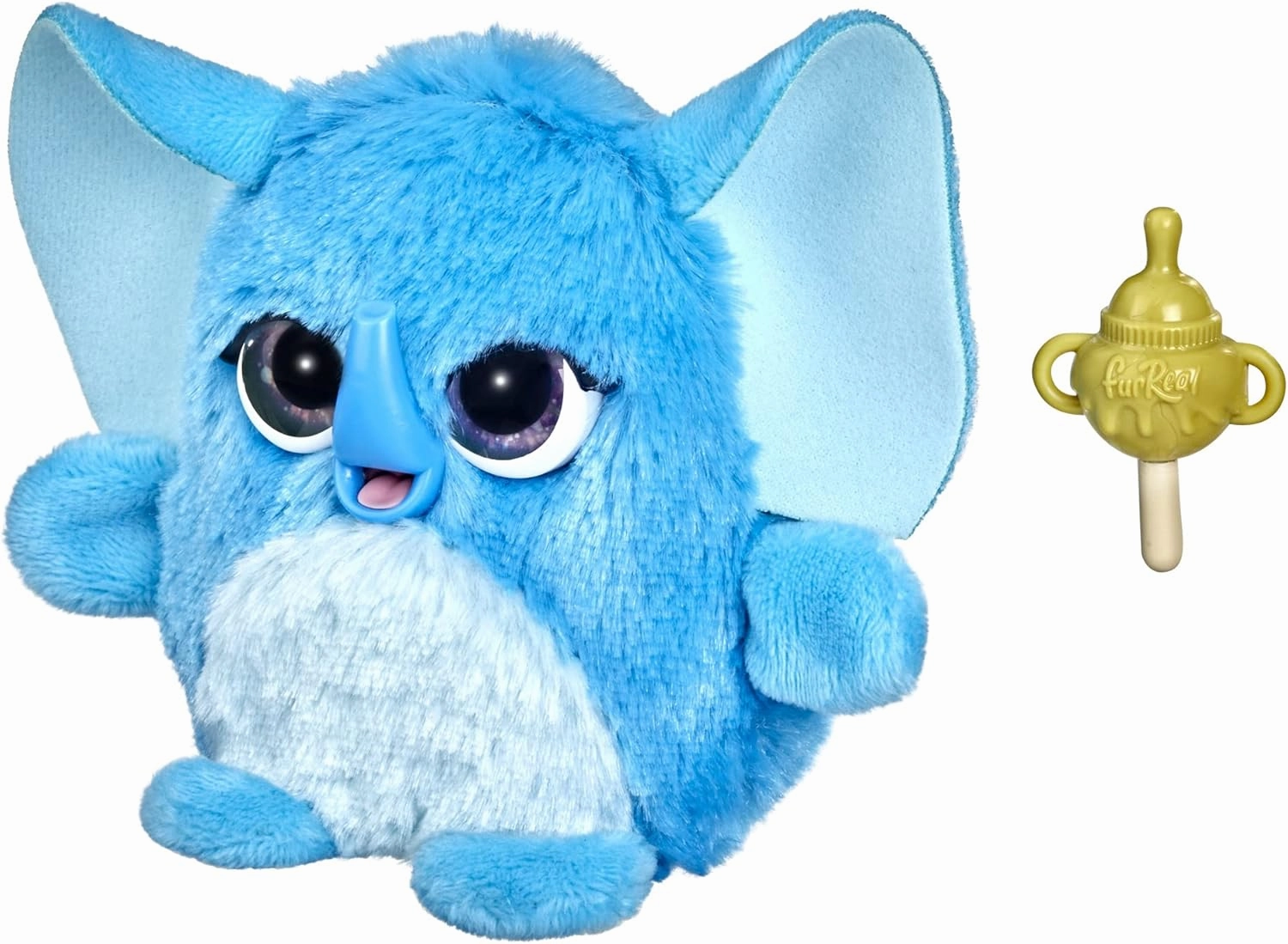 FurReal Fuzzalots Elephant Interactive Animatronic Color-Change Toy, Electronic Pet with 25  Sounds and Reactions, for Kids Ages 4 and up