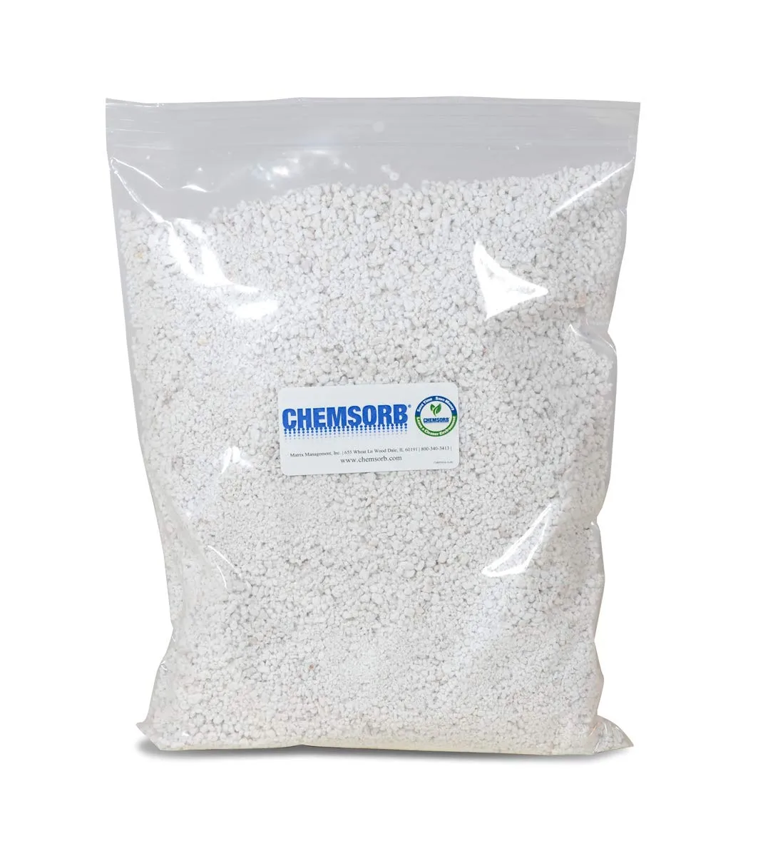 GA - General Absorbent - 5 Gal. Bag, SP30GA-LL5B, Universal Absorbent, Light Weight Spill Response, White