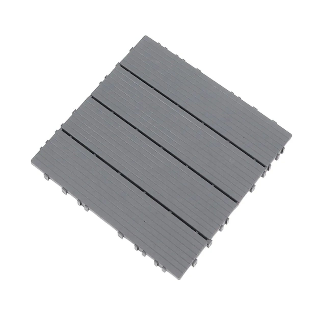 Gadpiparty Waterproof Outdoor Patio Floor Tiles Interlocking Garden Decking for Backyard Balcony Pool Deck Slip-Resistant Surface Easy Cleaning 1pc