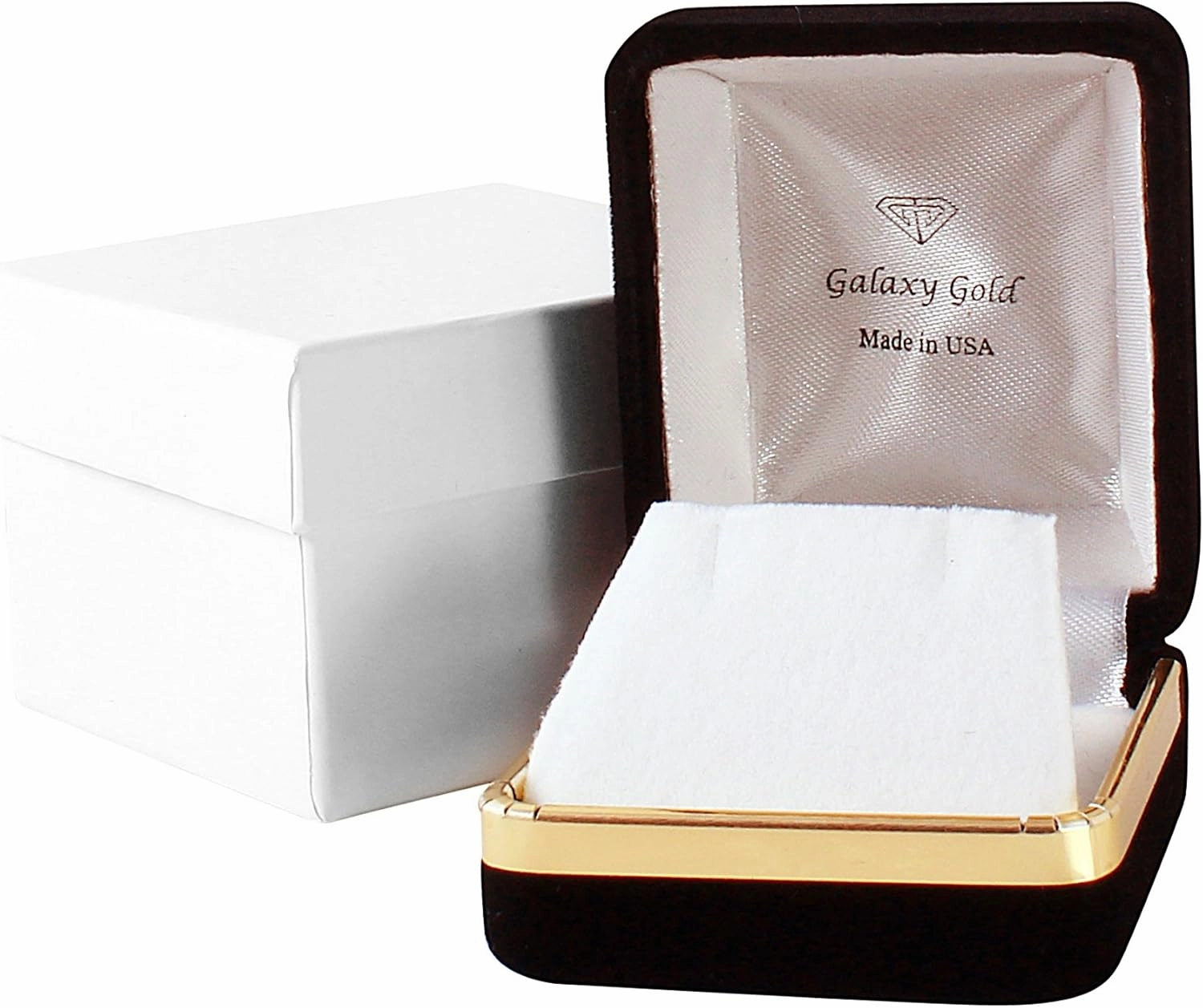 Galaxy Gold GG 14K Solid Rose Gold Cushion Cut Genuine Brilliant Grade AAA Ruby Ring 6.9 CTW with Natural Diamonds