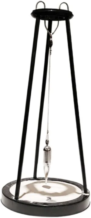 Garneck Creative Sand Pendulum Statue Elegant Iron Sand Decor for Desktop Home Decorations for Living Table Art Drawing Thoughtful Present for Friends and Family