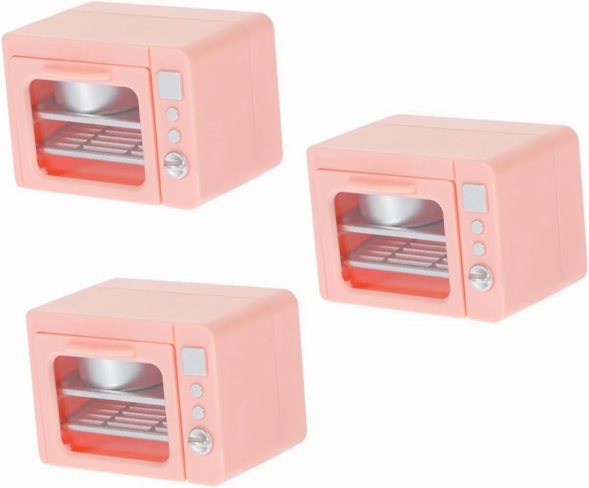 Garneck Miniature Dollhouse Oven Prop Realistic Kitchen Accessory for Dollhouse Decor Oven Model Addition for Playtime and Imaginative Scenes