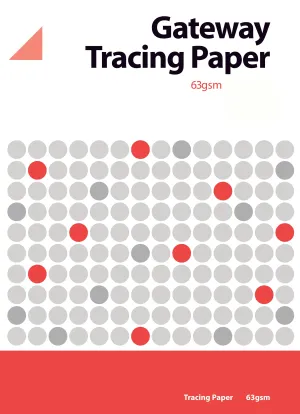 Gateway Natural Tracing Paper Pad A4 63gsm 100 Sheets