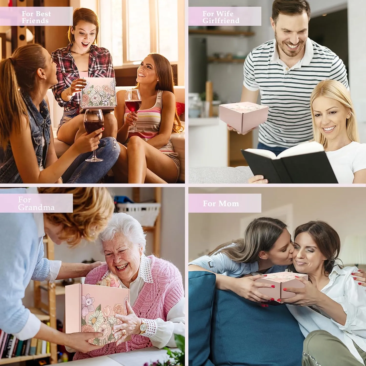 Gifts for Women, Mothers Day Gifts for Mom Grandma Sister Wife Best Friend,Self Care Spa Relaxing Gift Baskets for Her, Get Well Soon Birthday Mothers Day Presents for Women Who Have Everything