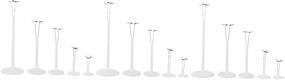 GLEAVI 15pcs Adjustable Doll Stands Height-Adjustable Support Holders for Dolls Action Figures and Collectibles Sturdy Base Structure for Versatile Display