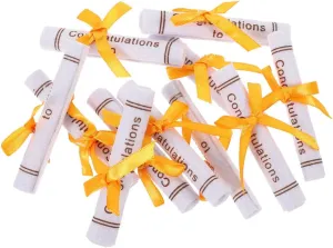 Graduation 50pcs Mini Bears Bulk Graduation Stuffed Animal Grad Decorations Non-Woven Figurine Decor Random Color
