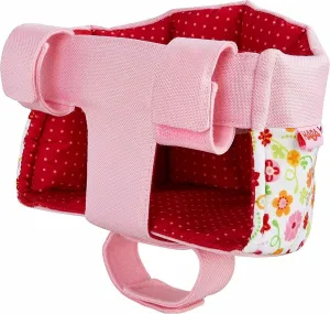 HABA Soft Doll Bike Seat – Baby Doll Accessories for Toddler and Seat Attachment for Scooters, Trikes & Bikes for Toddlers 18  Months, Fits Most Plush Toys Up to 15”