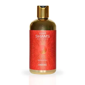 Hamidi Shams Edition Ambre Shower Gel for Women 500ML (16.9 OZ) | Ultra Moisturizing & Skin Nourishing Formula Premium Womens Body Wash For Hydrated & Revitalized Skin Deep Moisturizing Body Wash