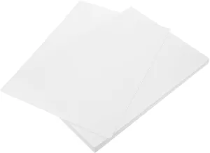 HEALSOPTHY 50Sheets Blank Watercolor Drawing Paperboard for Students Artists Educational Crafts Smooth Surface for Easy Painting and Sketching