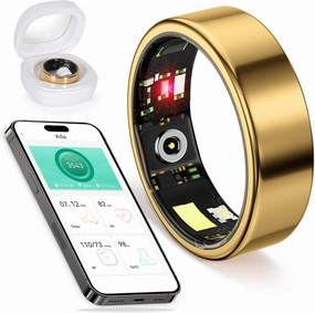 Health Tracker Fitness Sleep Monitor for Women (Gold11#)