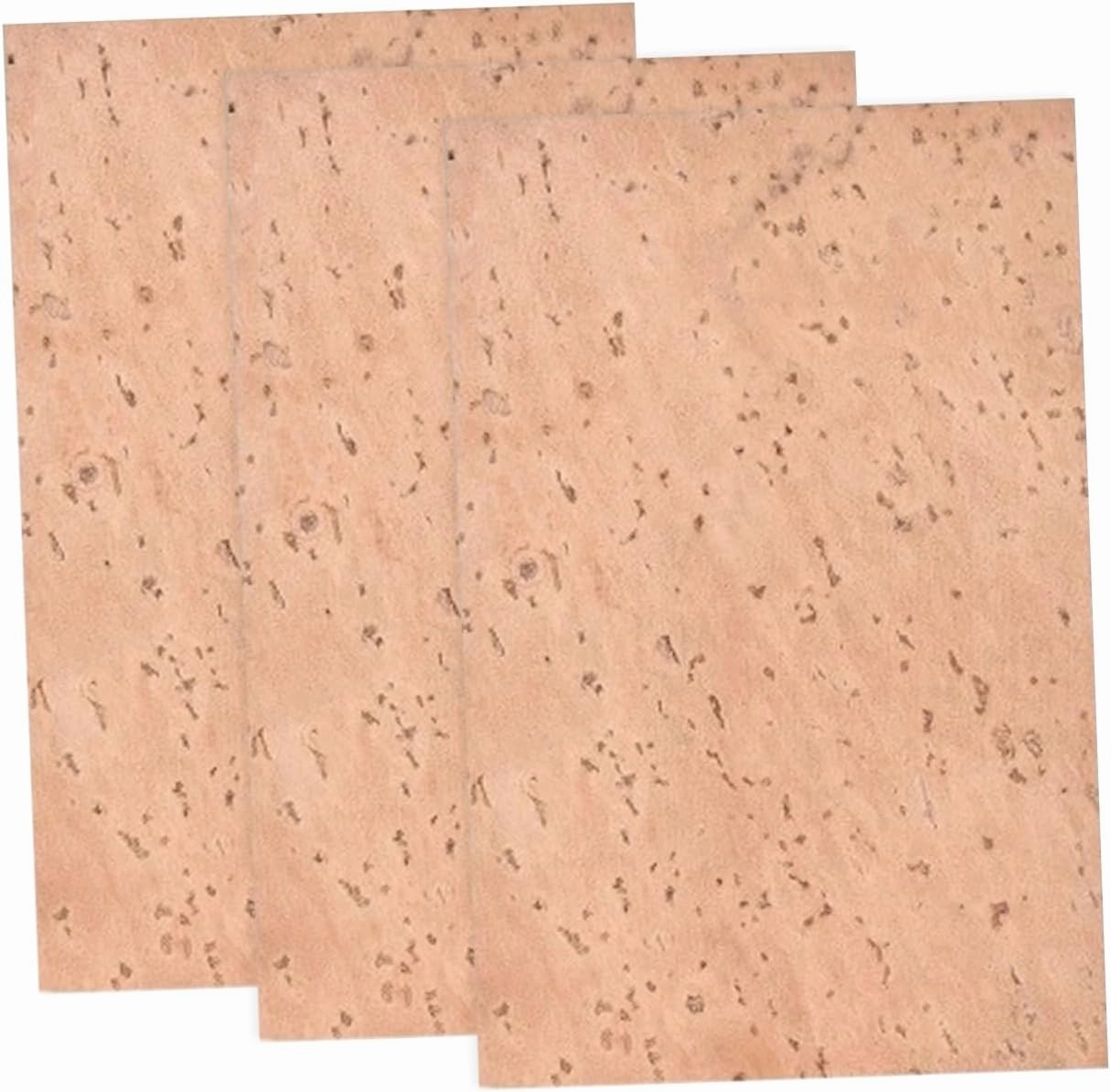 HEMOTON 3Pcs Sax Neck Cork Sheets Self Adhesive Natural Cork for Alto Soprano Saxophones Durable Saxophone Accessories Easy Installation with Surface