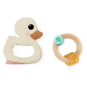 Hevea Kawan Teether & Rattle Gift Set