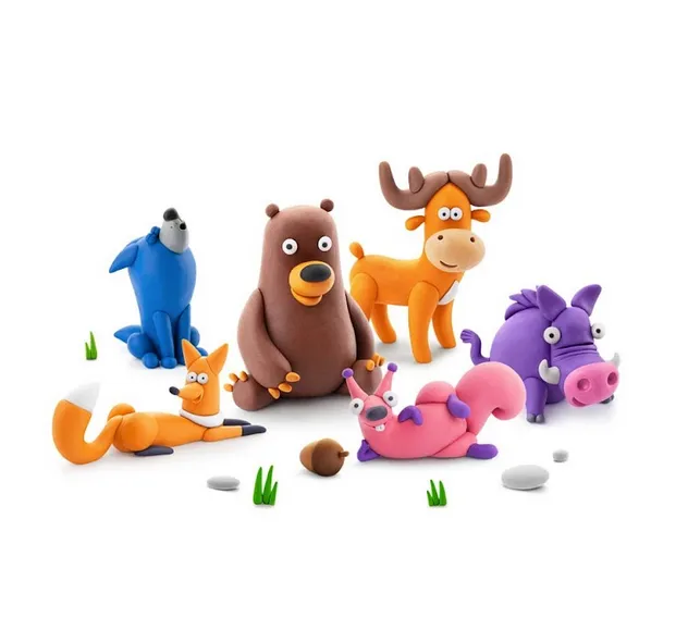 Hey Clay Forest Animals