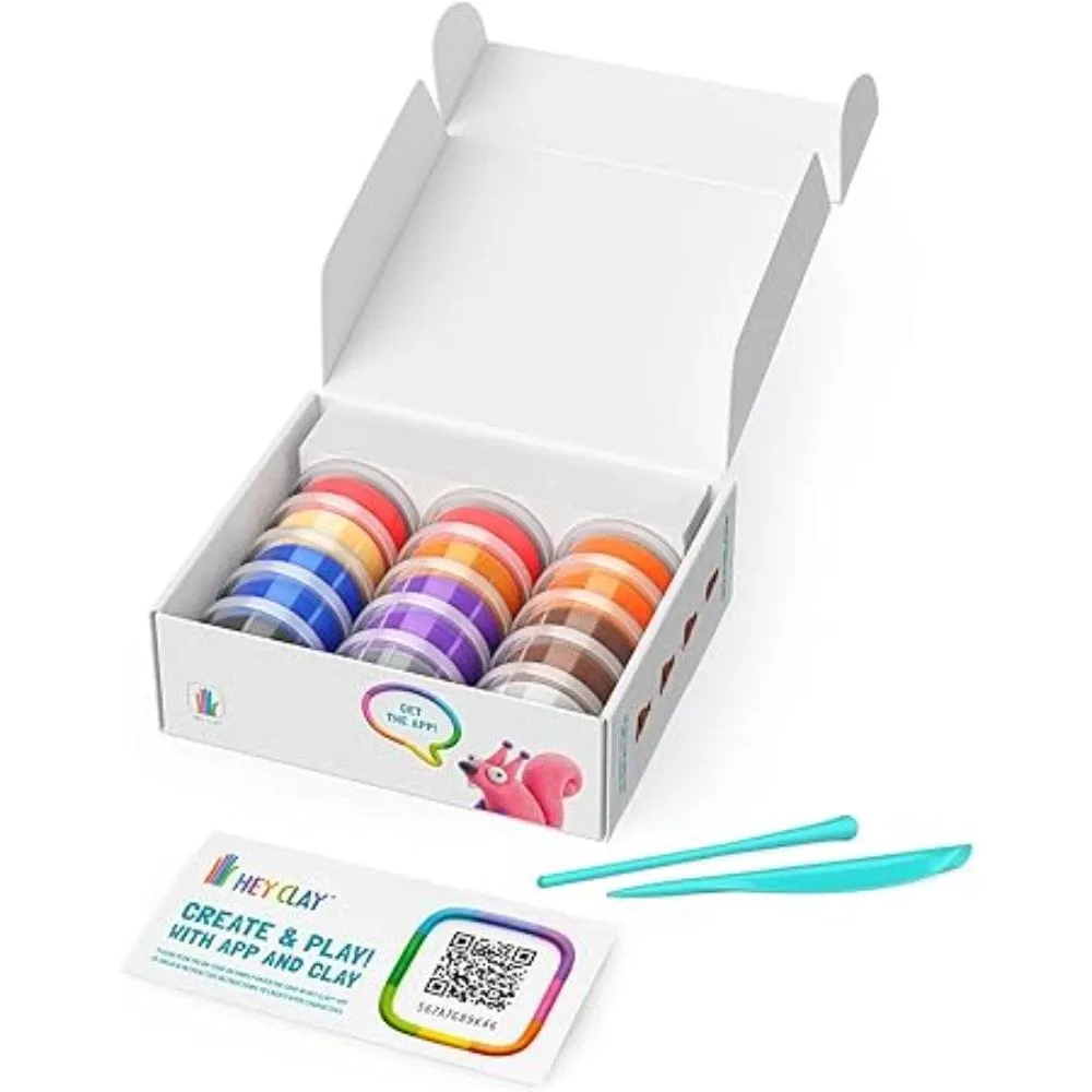 Hey Clay Modeling Clay Box - Forest Animals