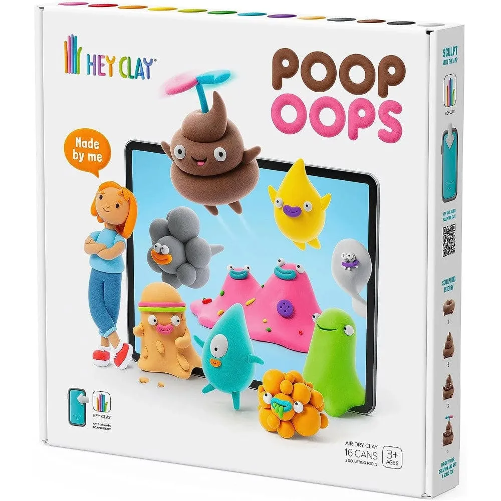 Hey Clay Modeling Clay Box - Poop Oops