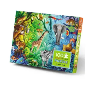 Holographic Puzzle 100pc - Jungle Paradise