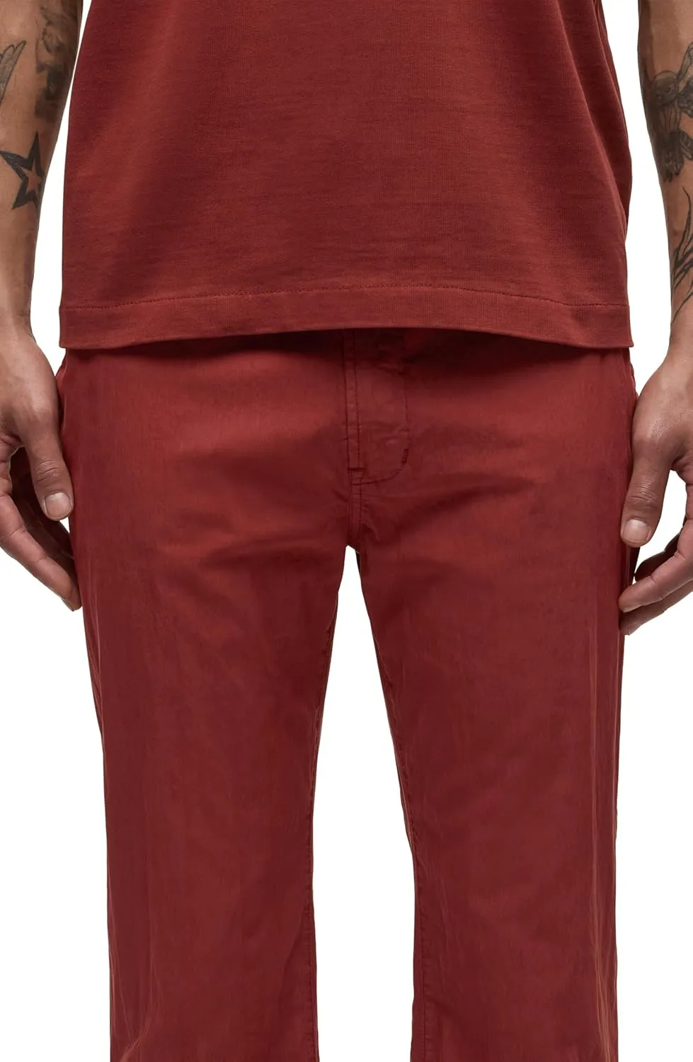 HUDSON Men's Walker Flare Leg Trouser Pant