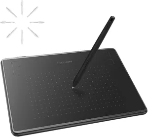 HUION Inspiroy H430P Drawing Tablet 4.8x3 Graphic Tablet with Battery-Free Stylus 4 Hot Keys, Art Tablet for Drawing, Writing, Design, Teaching, Work with Mac, PC, Linux & Mobile