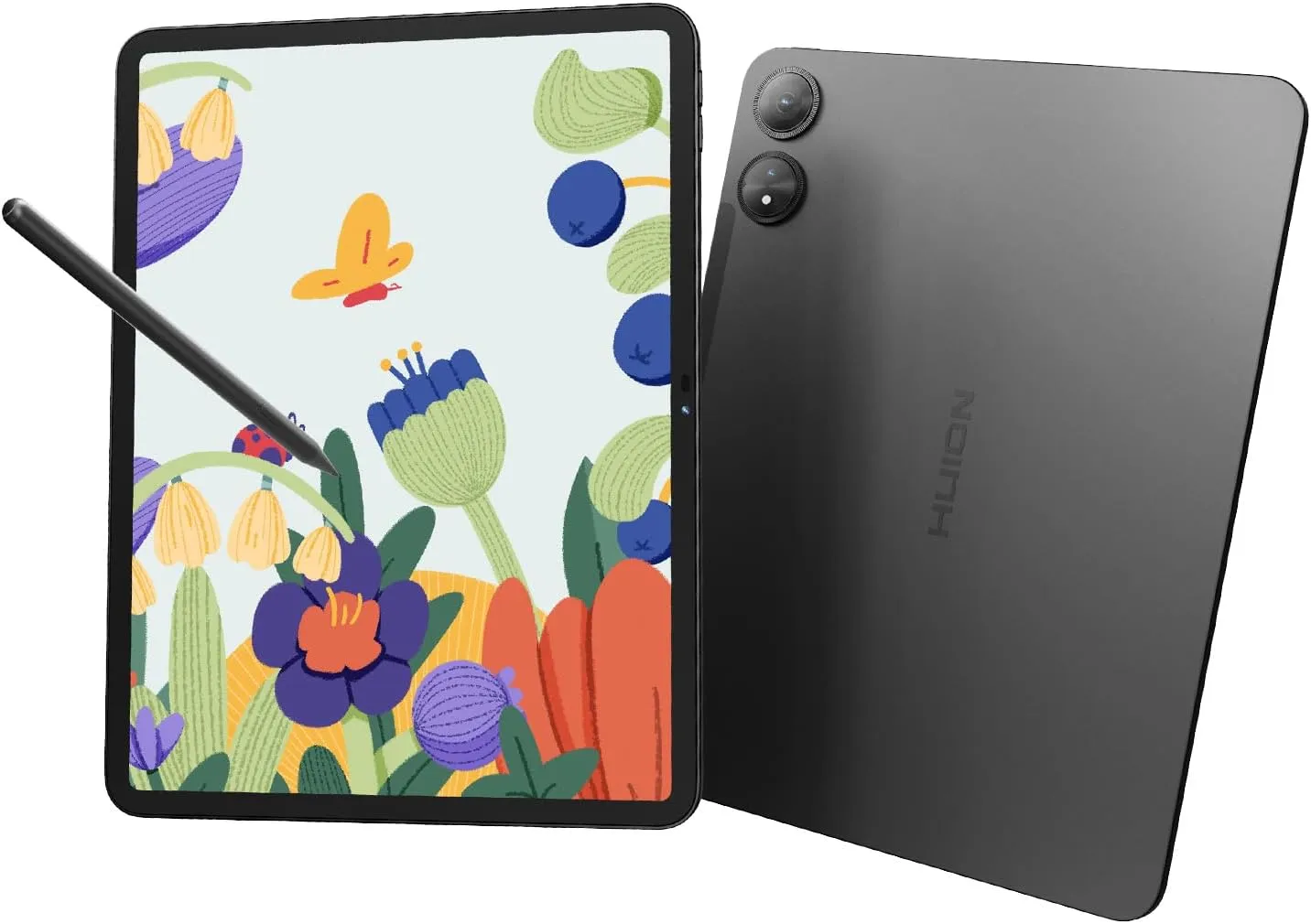 HUION Kamvas Slate 13 Standalone Drawing Tablet, 12.7 Inch No Computer Needed 2K QHD Resolution Digital Art Tablet, Full-Laminated Screen with H-Pencil, 8G 256G, Android 14, 10000mAh Battery Portable