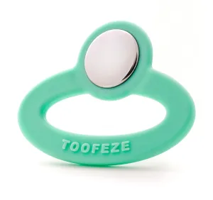 Ice Cold Baby Teether Toy – Fast Pain Relief – All Natural Silicone and Stainless – Ages 3 mos  (Mint Green)